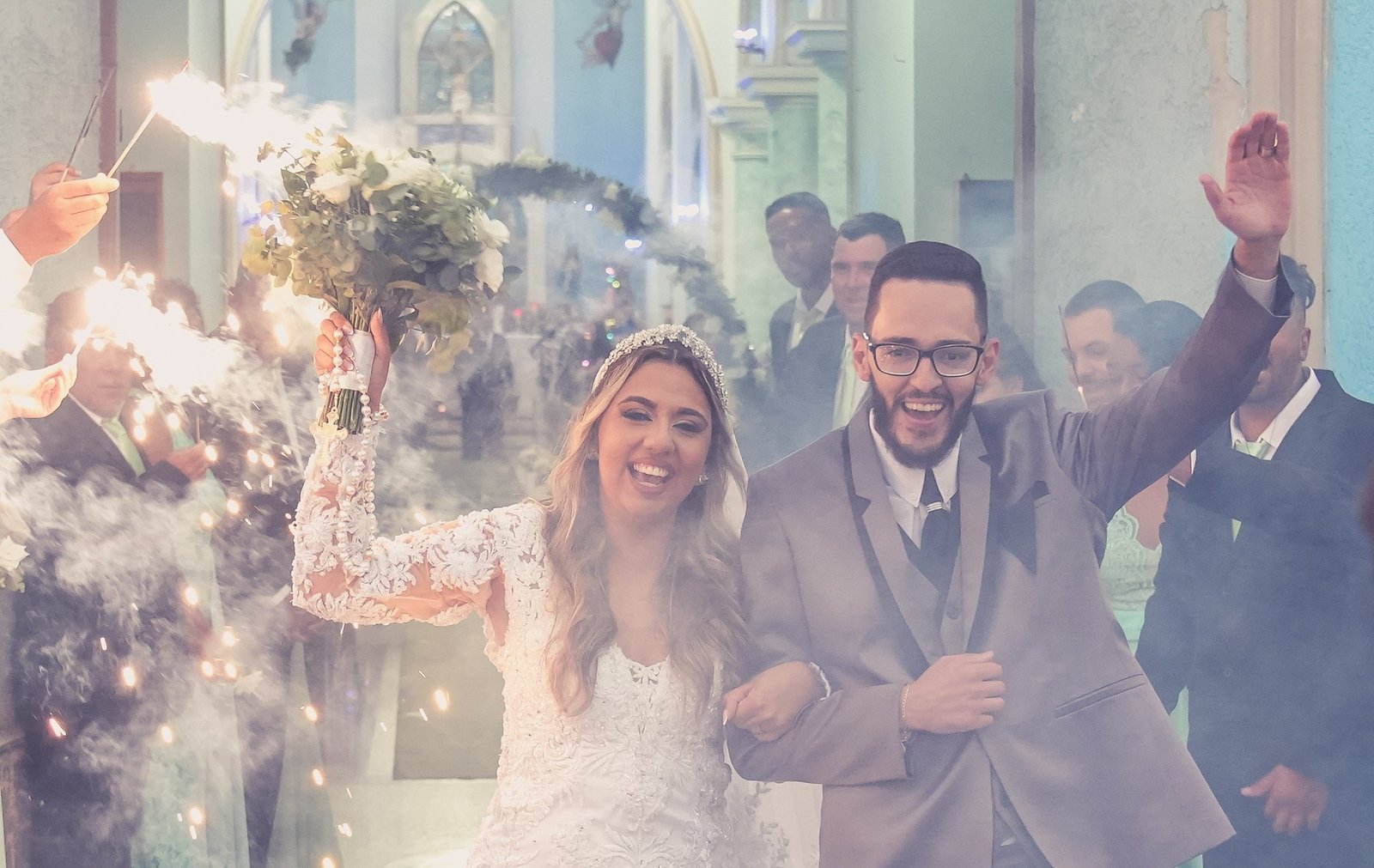 Momento de casamento
